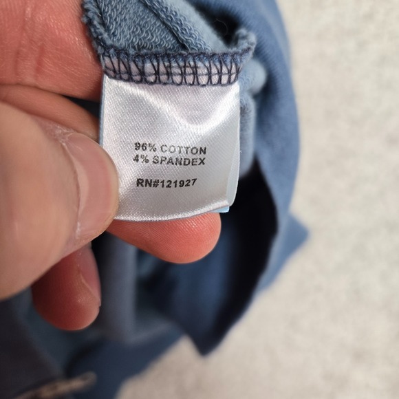 Johnnie O Hoodie Hanging Out Full Zip Mens Large Sampson Blue - Picture 5 of 9